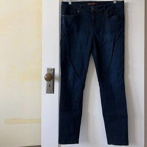 Joe's Jeans (Dark Wash) Mid-Rise Skinny (32)
